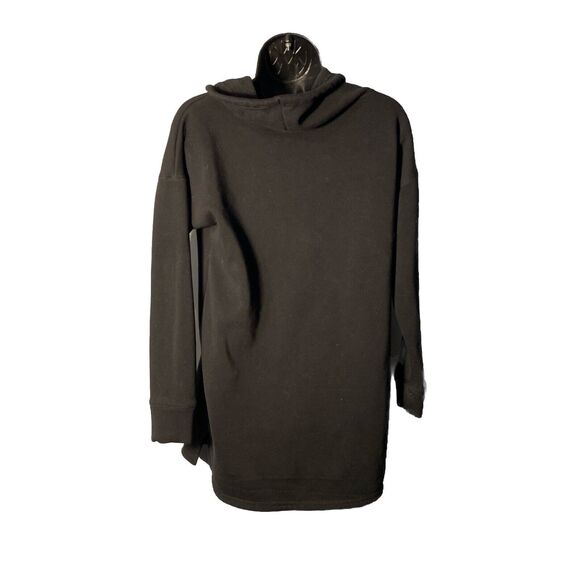 Tahari Sleepwear Sweatshirt Oversized Cozy Plush Cowl  Neck Drawstring XS - Picture 2 of 6